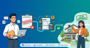 Read more about the article Self-Employed and Rejected for a Mortgage? How Bank Statement Loans Can Help