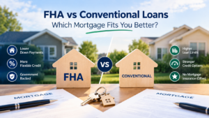 Read more about the article FHA vs Conventional Loans: Which Mortgage Fits You Better?